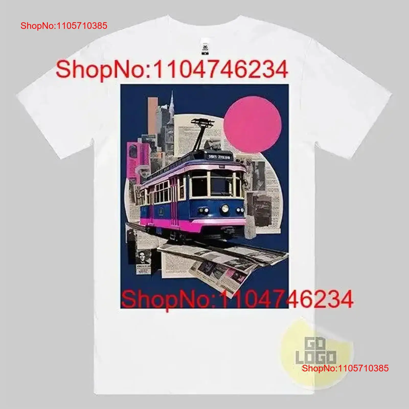Vintage Fashion Australia - OLD MELBOURNE AUSTRALIA TRAM T เสื้อยืดดีไซน์วินเทจ