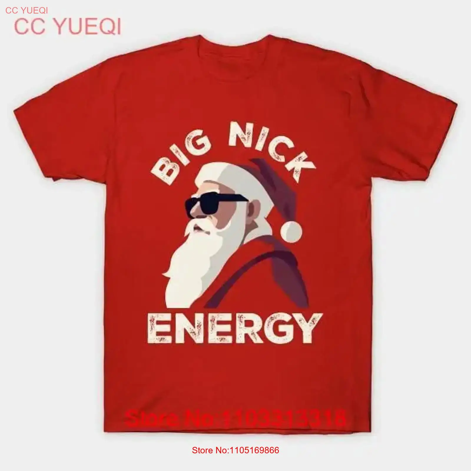 Vintage Fashion Australia - เสื้อยืด Santa Big Nick Energy ผลิตในออสเตรเลีย