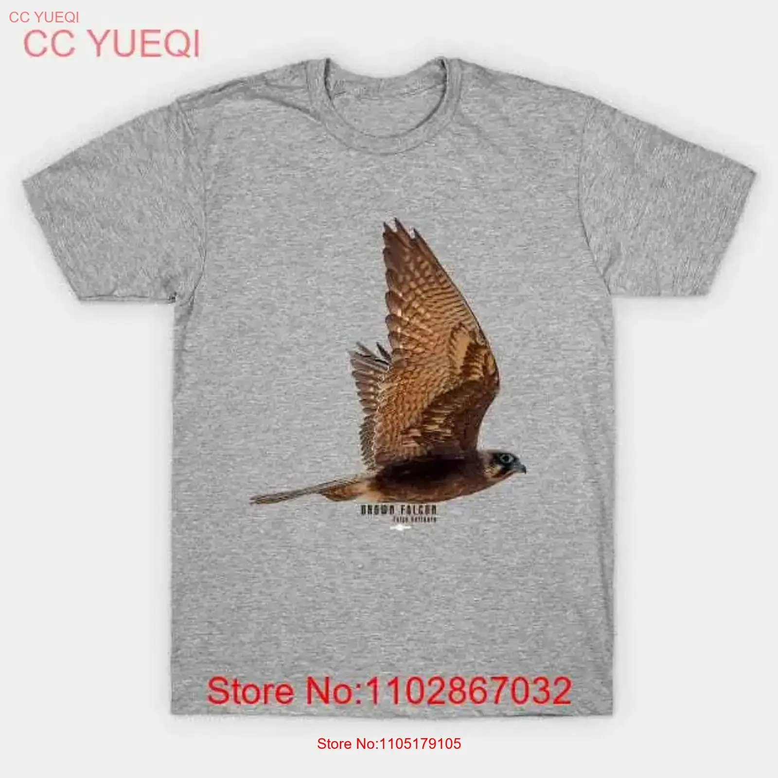 Vintage Fashion Australia - เสื้อยืด Brown Falcon_01C ผลิตในออสเตรเลีย ไซส์ S-5XL