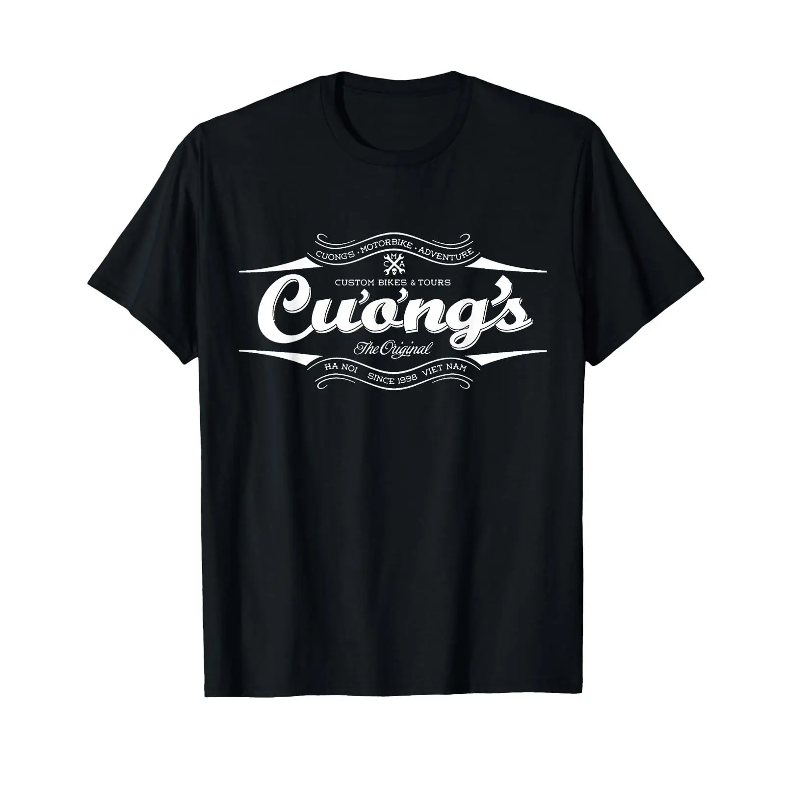 Vintage Fashion Store - เสื้อยืดร้านจักรยาน Cuong's วินเทจ ลุคสตรีทแวร์ แฟชั่นเท่ๆ สำหรับผู้ชายและผู้หญิง