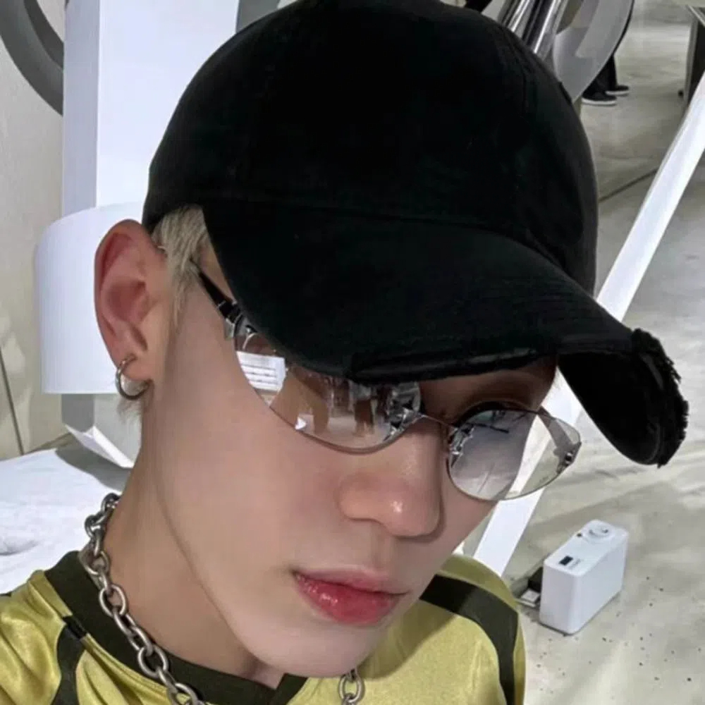 Y2K สไตล์ Frameless แว่นตากันแ - Vintage Fashion Y2K บทวิจารณ์และราคา