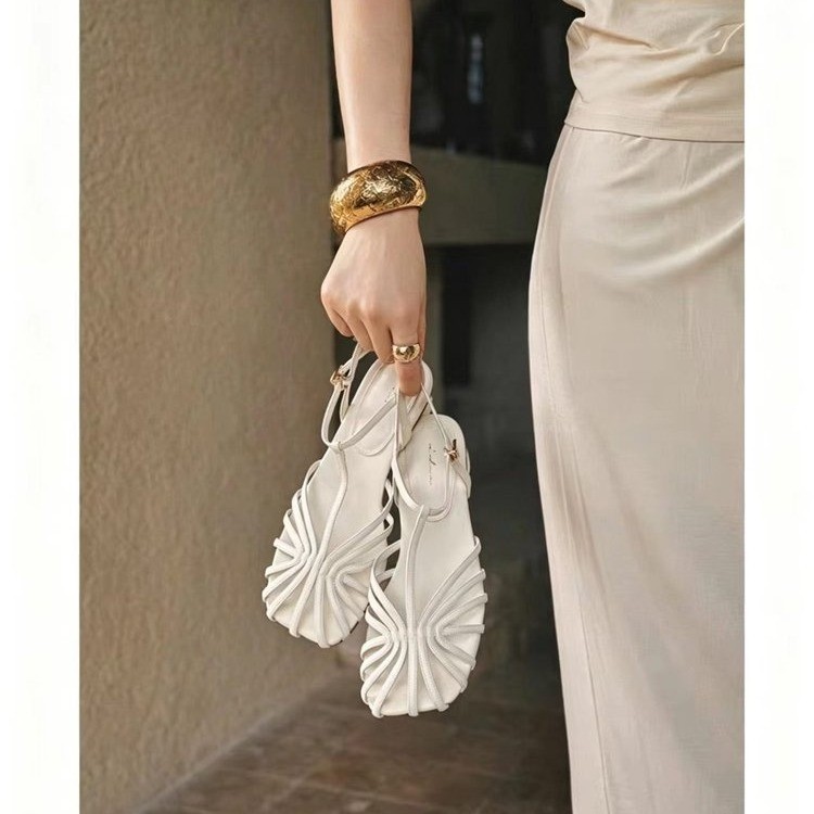 รองเท้าสานสไตล์ฝรั่งเศสวินเทจ  - Vintage And Modern Fashion บทวิจารณ์และราคา