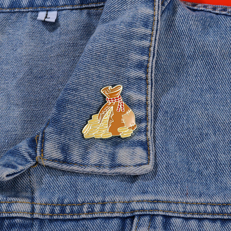 เข็มกลัดกระเป๋าเงินวินเทจเคลือ - Vintage Fashion Meaning บทวิจารณ์และราคา