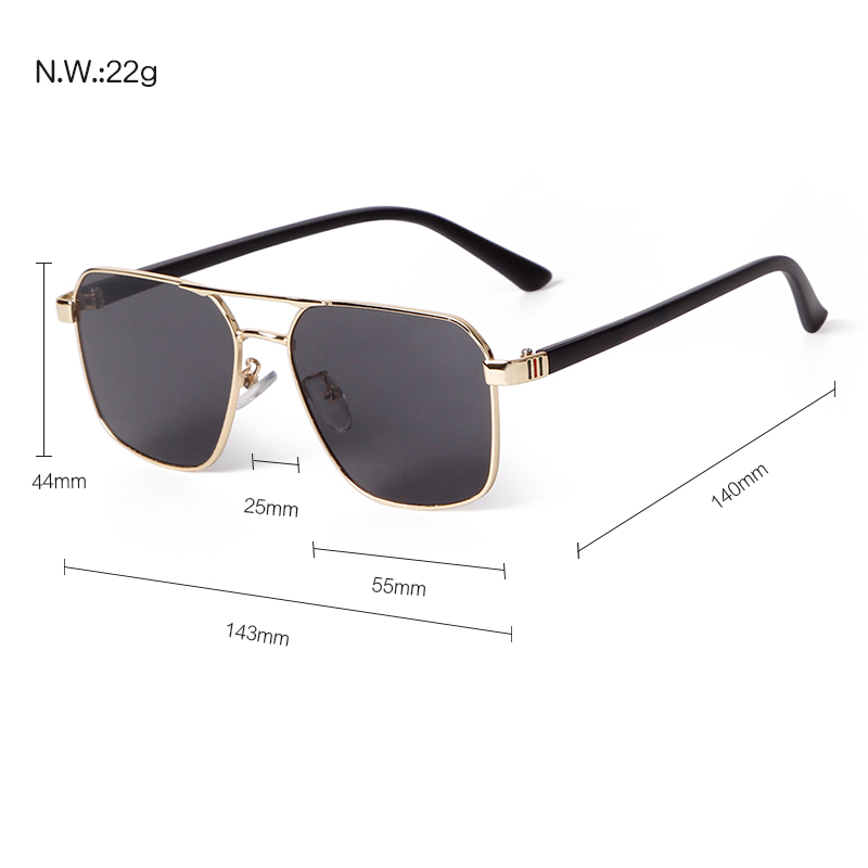 แว่นกันแดดทรงนักบินสี่เหลี่ยมส - Vintage Fashion Tiktok บทวิจารณ์และราคา