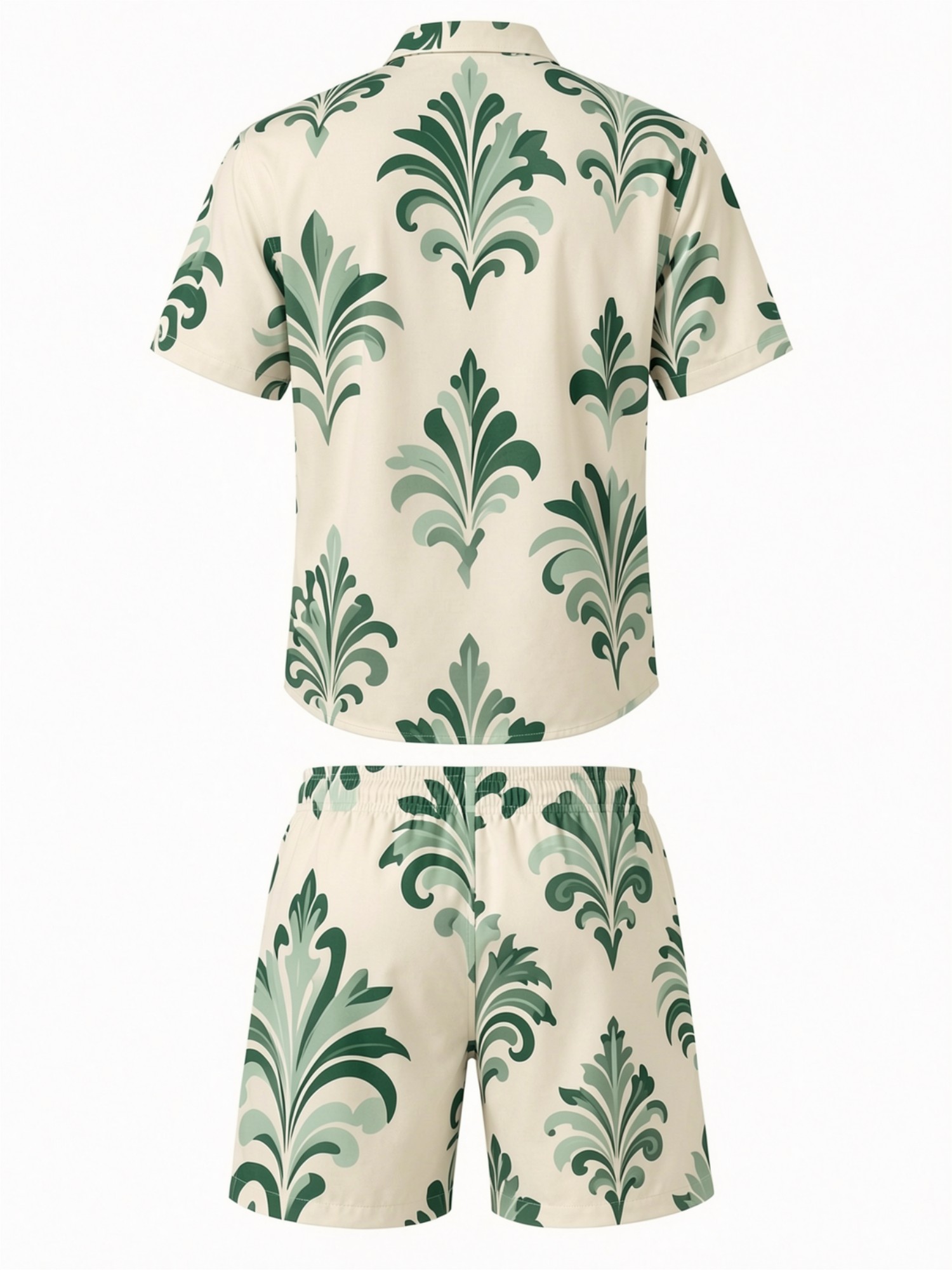 ชุดเสื้อเชิ้ตแขนสั้นลายดอกไม้ส - Printed Floral Shirt บทวิจารณ์และราคา