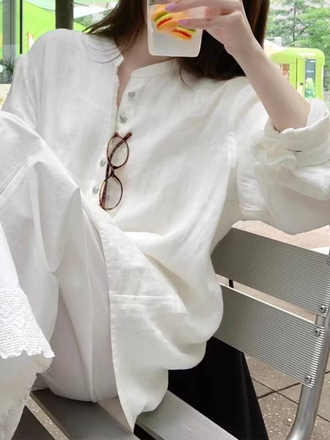 เสื้อคลุมป้องกันแสงแดดผ้าลินิน - Vintage Fashion Meaning บทวิจารณ์และราคา