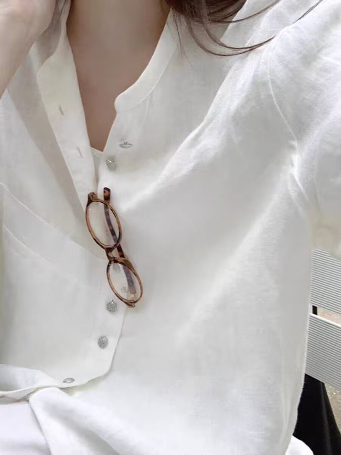 เสื้อคลุมป้องกันแสงแดดผ้าลินิน - Vintage Fashion Meaning บทวิจารณ์และราคา