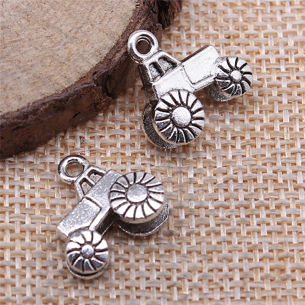 จี้รูปทรงรถบรรทุกสีเงินโบราณ ข - Vintage Fashion Wholesale บทวิจารณ์และราคา