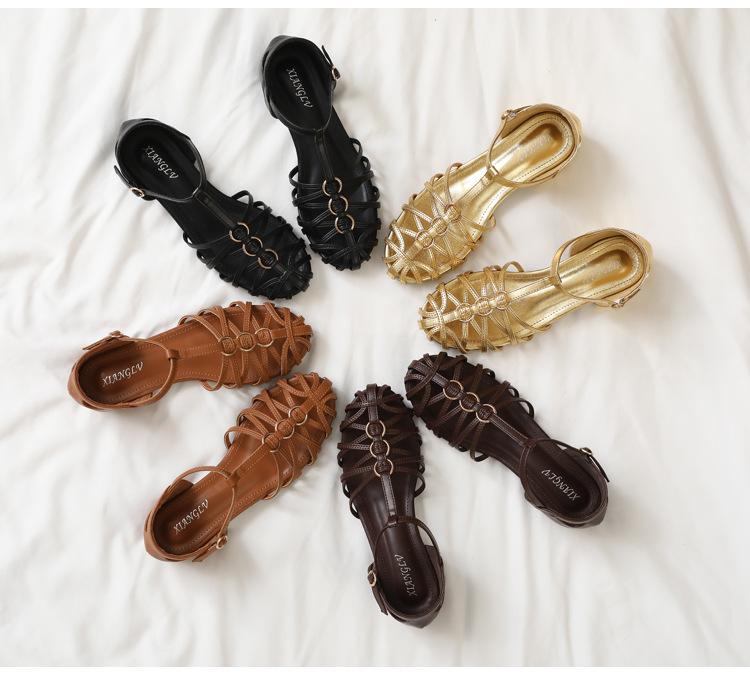 รองเท้าแตะรัดส้นแบบโรมันสำหรับ - Vintage And Modern Fashion บทวิจารณ์และราคา