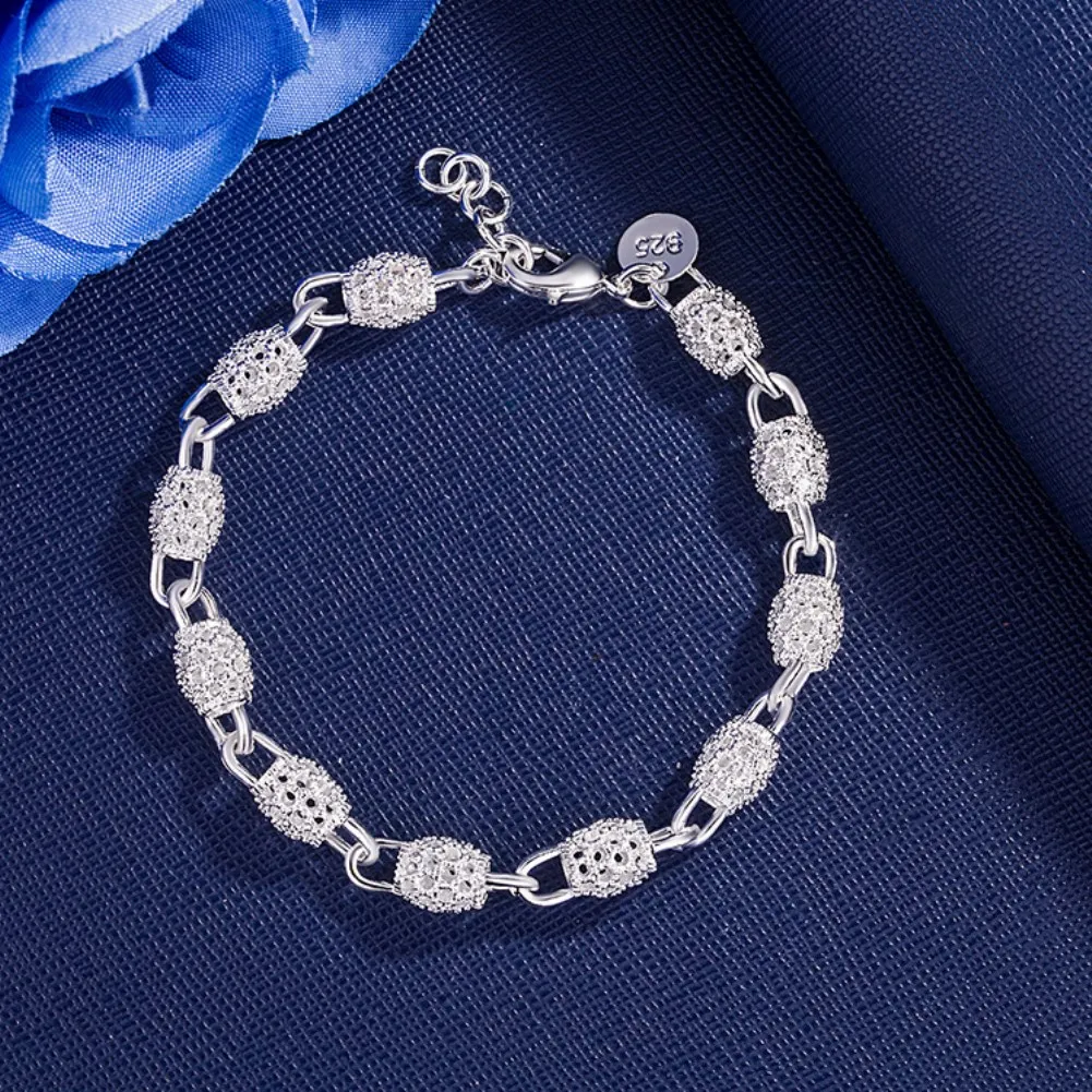 สร้อยข้อมือเงินแท้ 925 สำหรับผ - Vintage Fashion Center บทวิจารณ์และราคา