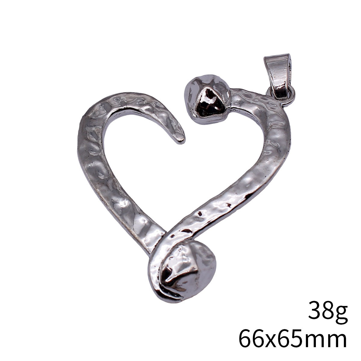 1 ชิ้น จี้รูปหัวใจแบบโปร่งลายว - Vintage Fashion Wholesale บทวิจารณ์และราคา