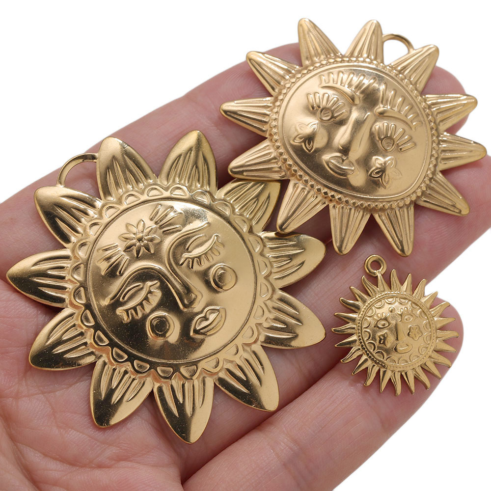 จี้ทอง PVD 5 ชิ้น สแตนเลสสตีล  - Vintage Fashion Theme บทวิจารณ์และราคา