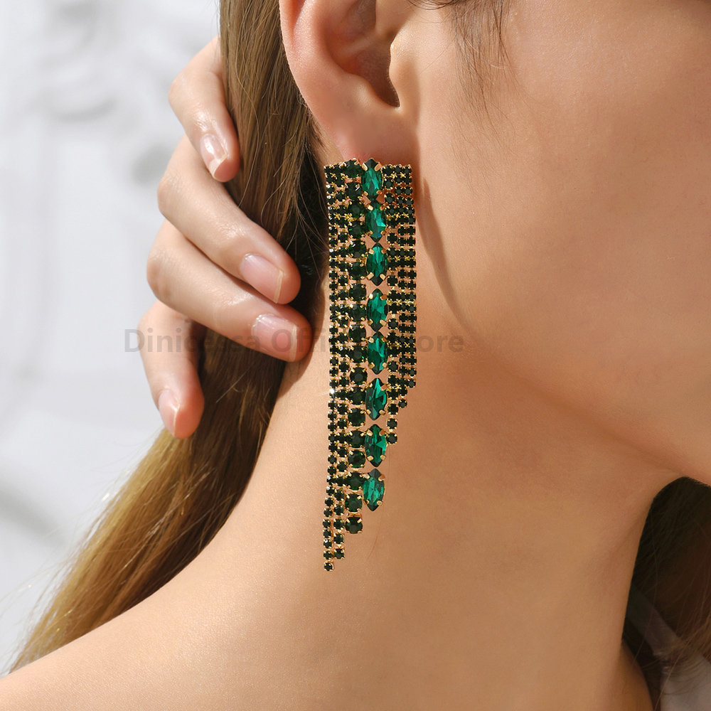 Luxury ยี่ห้อเรขาคณิตพู่หลากสี - Vintage Fashion Jewelry Brands บทวิจารณ์และราคา