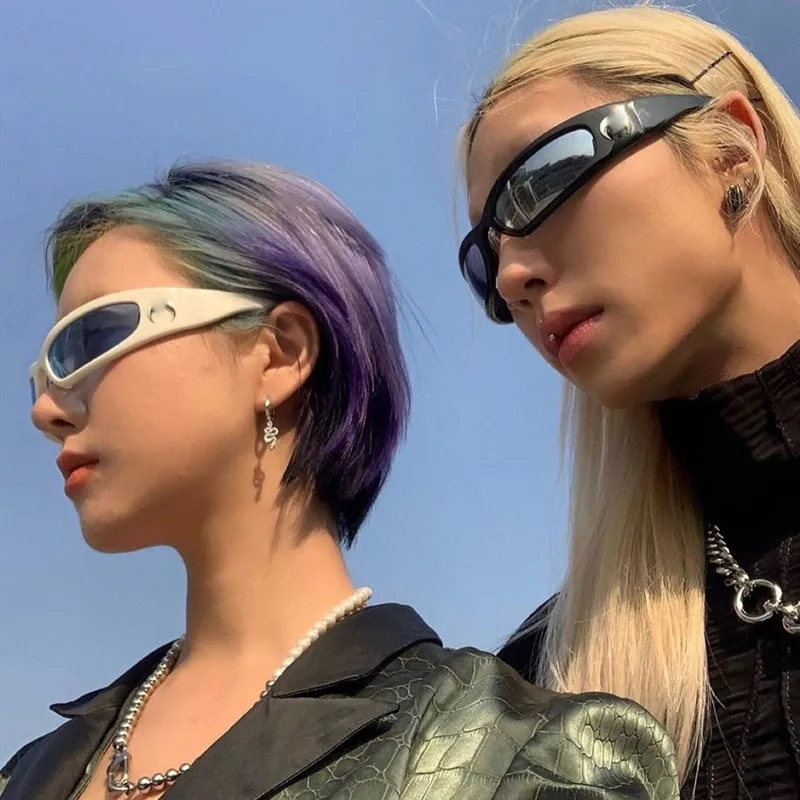 เรซิ่น Y2K แว่นตา Tiktok เลนส์ - Vintage Fashion Tiktok บทวิจารณ์และราคา
