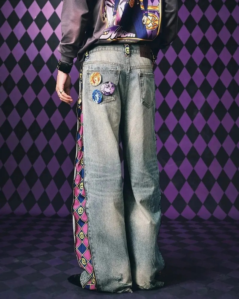 ชุดสตรีทแวร์ Y2K สำหรับผู้ชาย  - Vintage Fashion Jeans บทวิจารณ์และราคา
