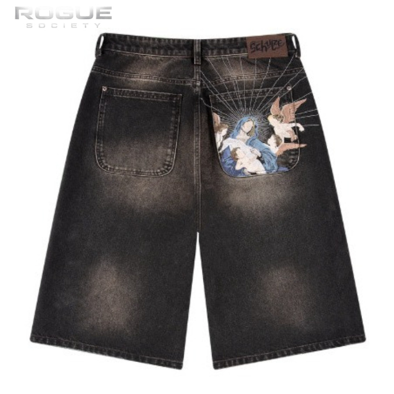 กางเกงยีนส์ฮาราจูกุสุดหรูสำหรั - Vintage Fashion Jeans บทวิจารณ์และราคา