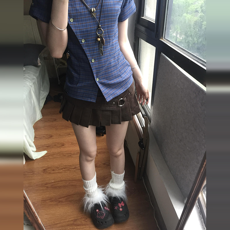 เสื้อเชิ้ตแขนสั้นทรงสลิมฟิตลาย - Vintage Fashion Tiktok บทวิจารณ์และราคา