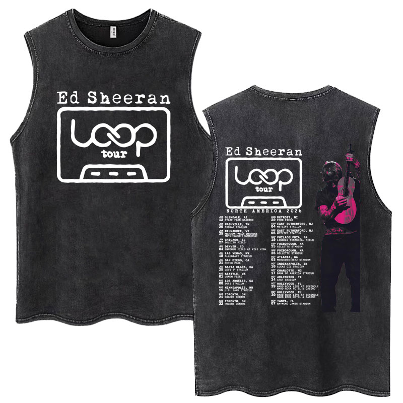 เสื้อกล้ามวินเทจลาย Ed Sheeran - Vintage Fashion Australia บทวิจารณ์และราคา