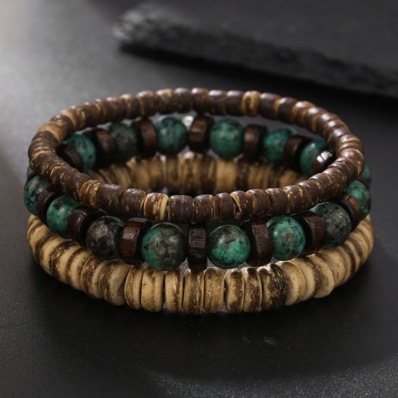 3 ชิ้น Multi - Layered สร้อยข้ - Vintage Fashion Meaning บทวิจารณ์และราคา