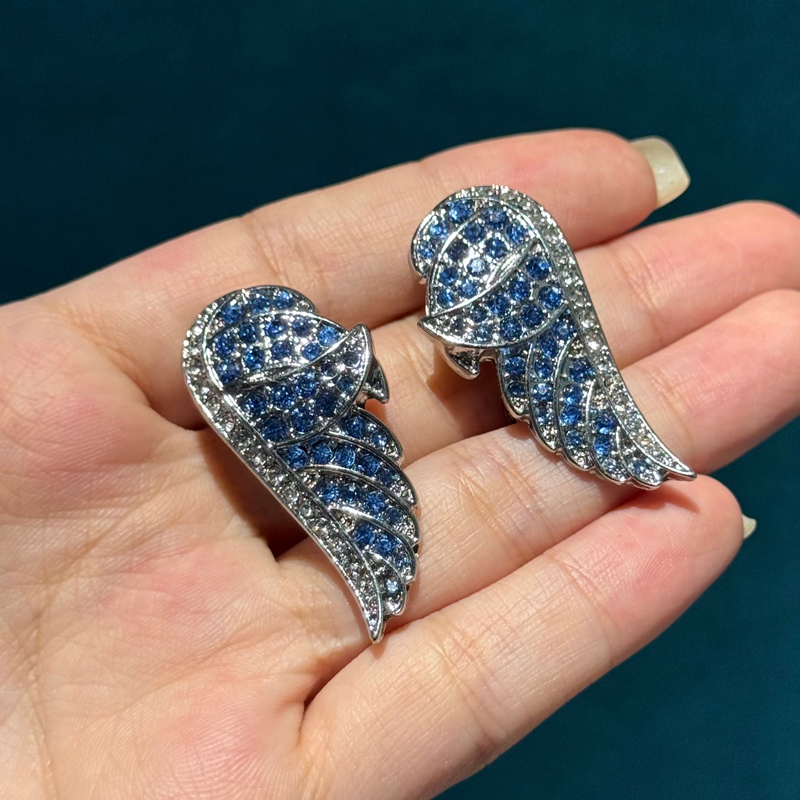 วินเทจ แองเจิลวิง บลูต่างหู อุ - Vintage Fashion Jewelry Brands บทวิจารณ์และราคา