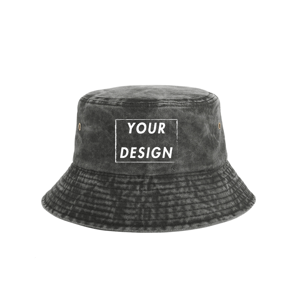 หมวกบักเก็ตวินเทจแบบซักล้างได้ - Vintage Fashion Designer บทวิจารณ์และราคา