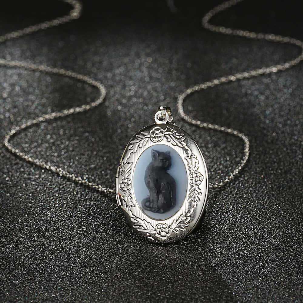 สร้อยคอจี้รูปแมวสไตล์วินเทจสำห - Vintage Fashion Store บทวิจารณ์และราคา