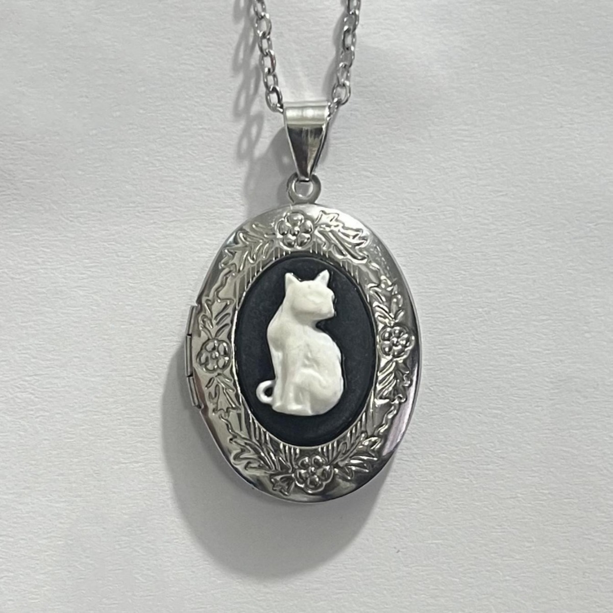 สร้อยคอจี้รูปแมวสไตล์วินเทจสำห - Vintage Fashion Store บทวิจารณ์และราคา